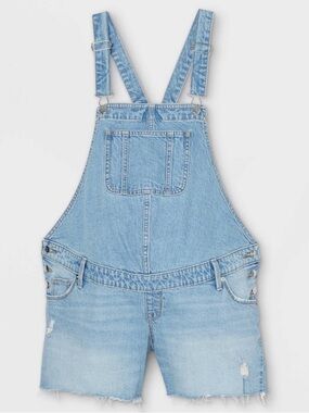 ISABEL MATERNITY • Ingrid & Isabel • Shortall Maternity Jean Shorts • Light Wash
